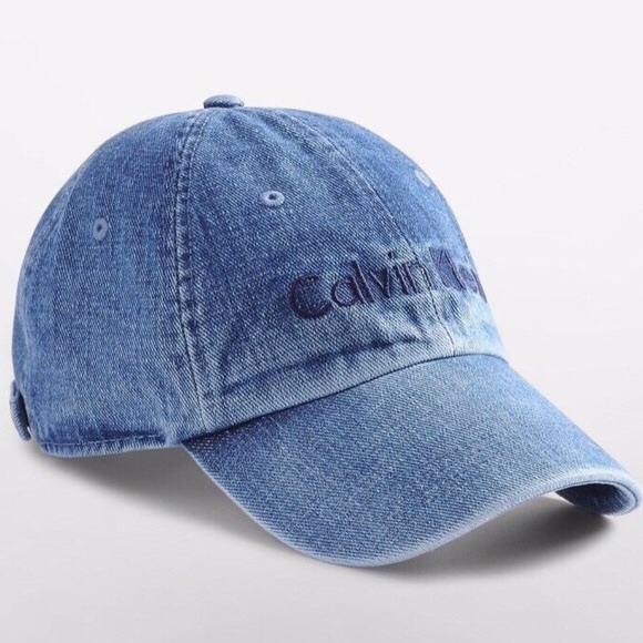 ck denim cap